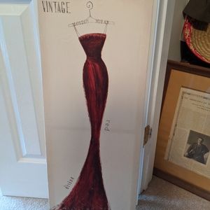 Vintage canvas print